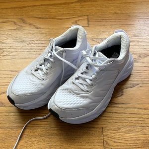 HOKA Women Bondi SR Leather Shoes